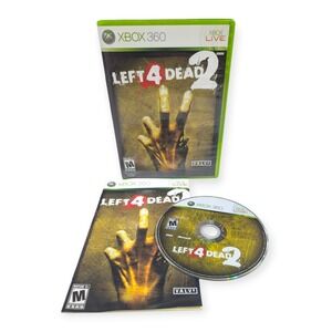 Left 4 Dead 2 Xbox 360 Valve Zombie Survival Horror Game Complete CIB